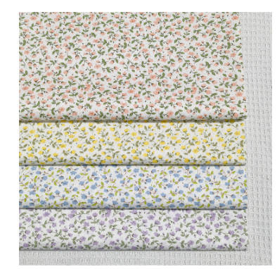 Embroidery Apron - Estampado de sarga de algodón, ropa