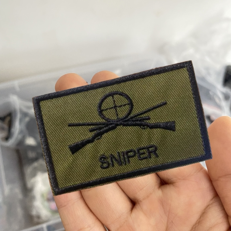 Embroidery Viewer - Mochila militar de francotirador israelí, parche