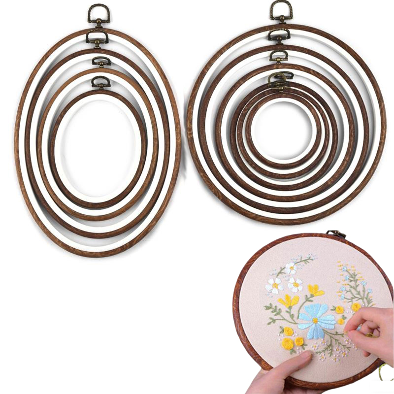 Embroidery Hoop - 10 Uds. De herramientas de costura,