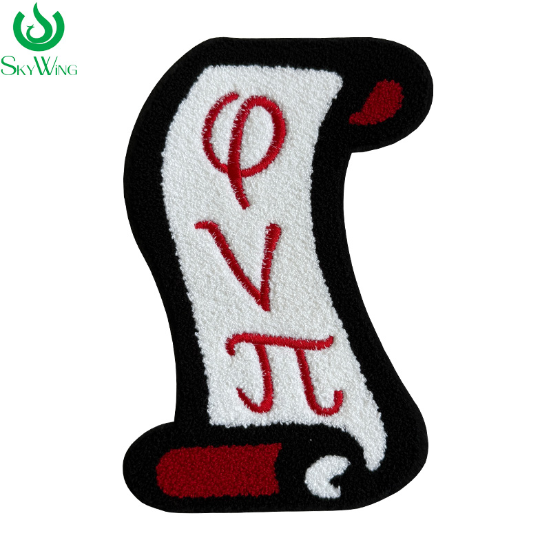 Embroidery Alpha - Parche de chenilla 