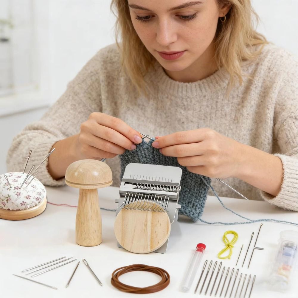 Embroidery Egg - Kit de Reparación de Calcetines DIY,