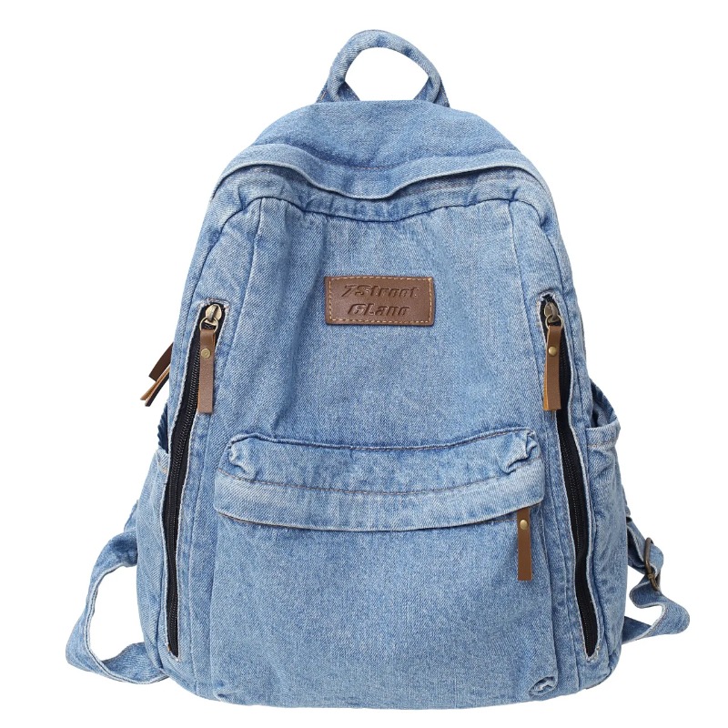Mochilas de mezclilla de moda  - Embroidery Jeans reseña y precio