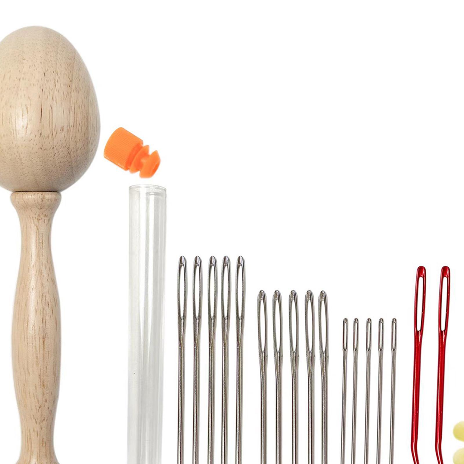 Hongo de madera para coser a m - Embroidery Egg reseña y precio