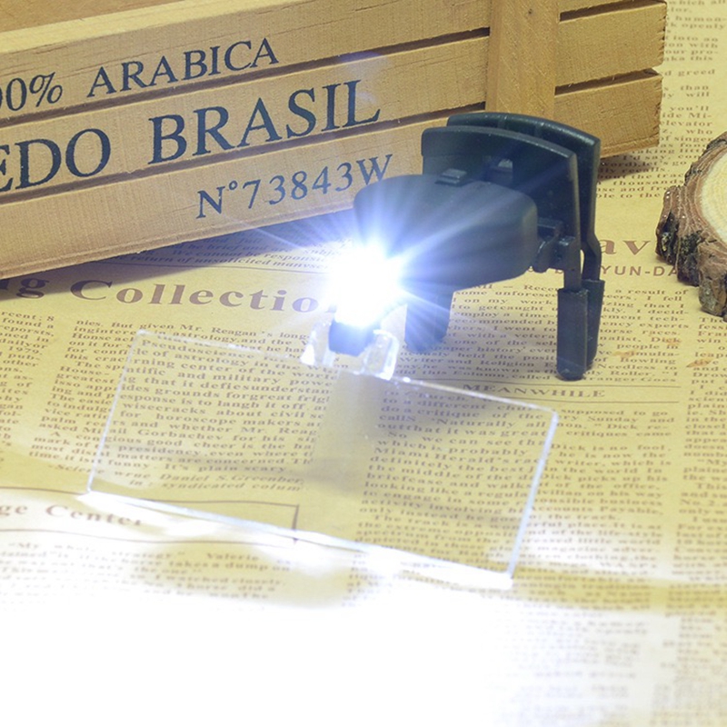Gafas de aumento con iluminaci - Embroidery Viewer reseña y precio