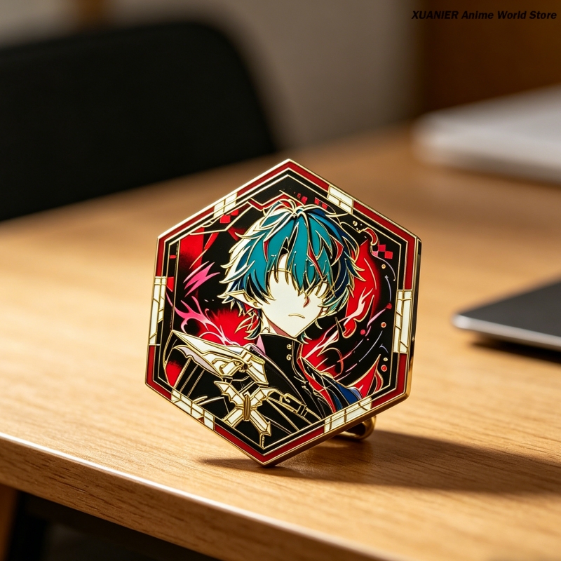 Insignia Metálica de Anime Ark - Embroidery Wallpaper reseña y precio