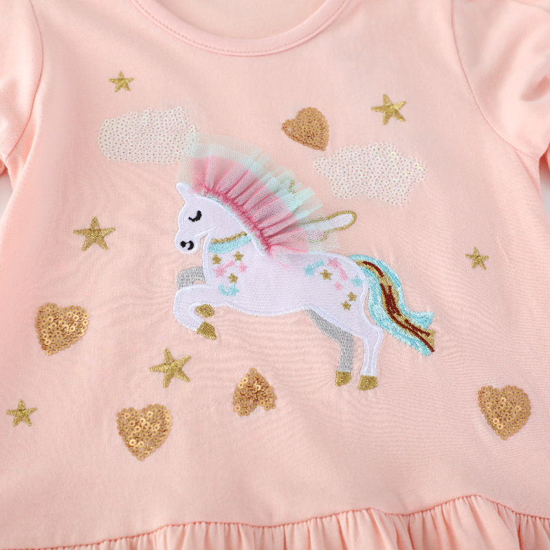 Jumping Meters 2-7T manga larg - Embroidery Unicorn reseña y precio