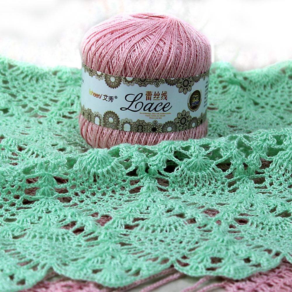 Hilo de encaje de algodón suav - Embroidery Thread Yarn reseña y precio