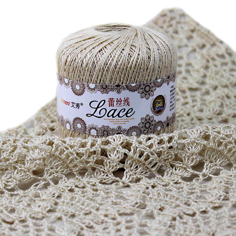 Hilo de encaje de algodón suav - Embroidery Thread Yarn reseña y precio