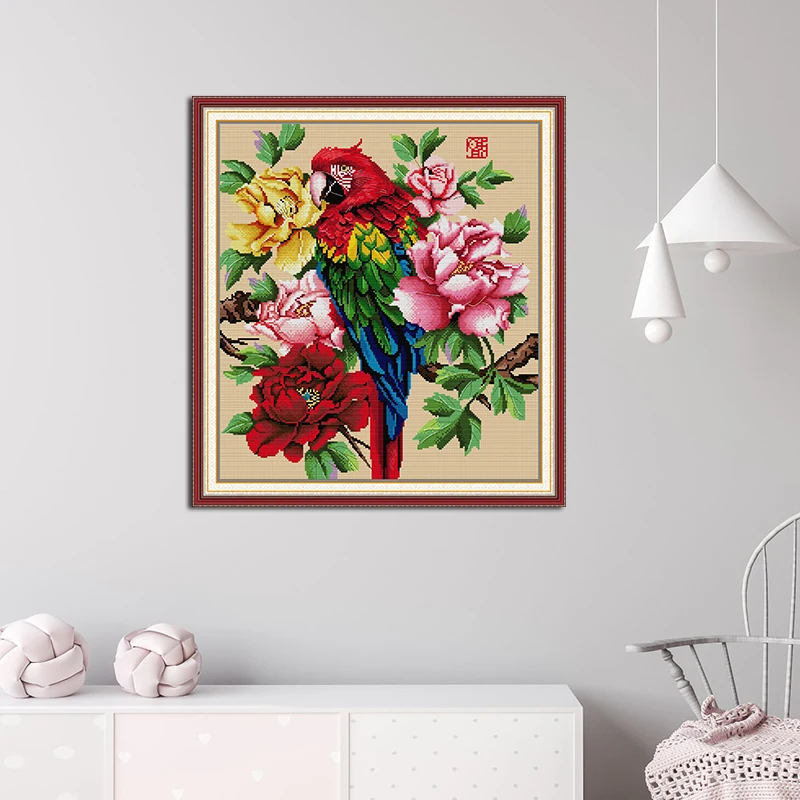 Joy Sunday-Kit de punto de cru - Embroidery Meaning reseña y precio