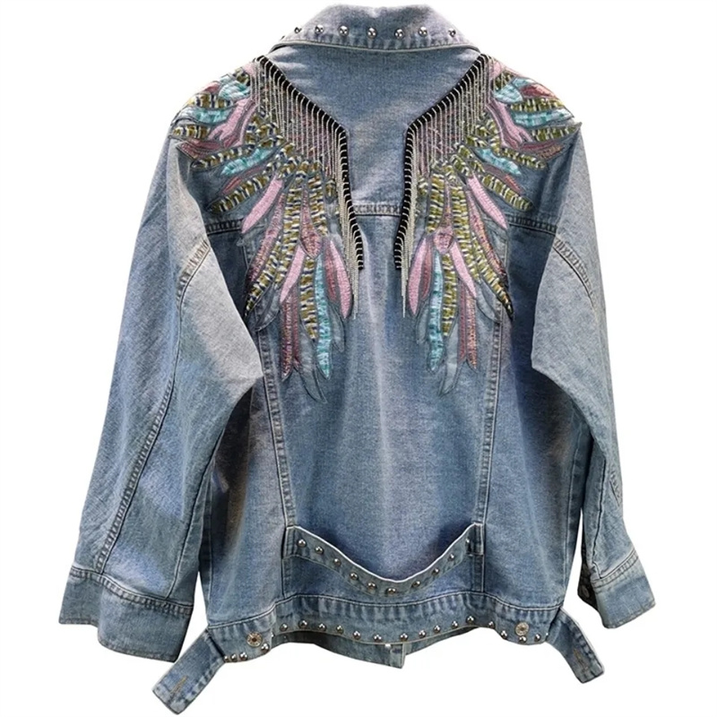 Nueva Chaqueta Vaquera de Muje - Embroidery Jeans reseña y precio