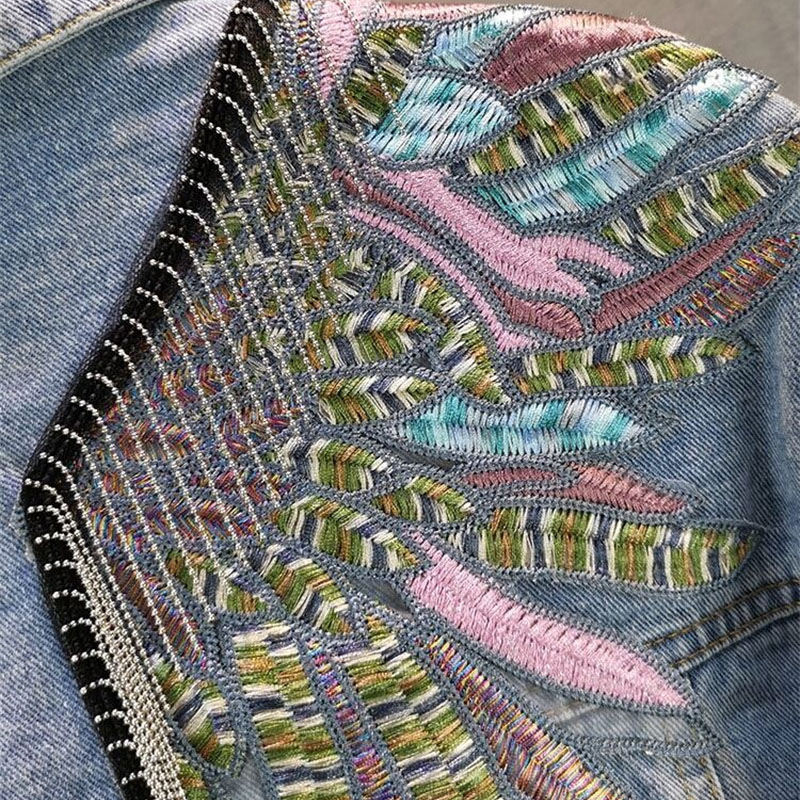 Nueva Chaqueta Vaquera de Muje - Embroidery Jeans reseña y precio