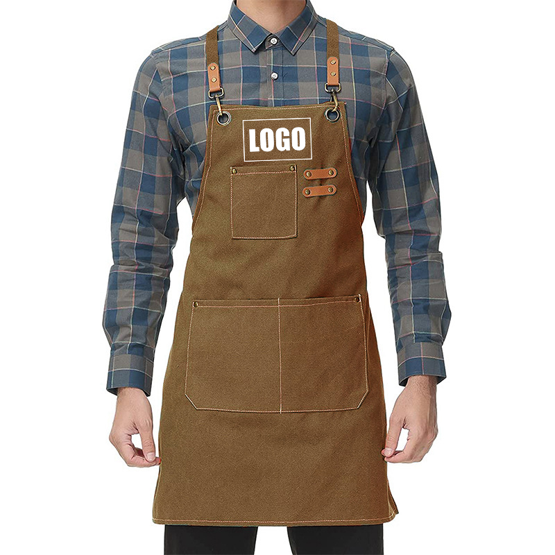 Delantal de lona impermeable c - Embroidery Apron reseña y precio