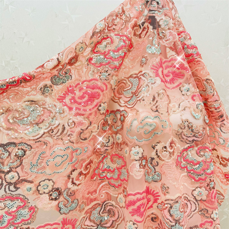 2 yardas/lote, tela de encaje  - Embroidery Underlay reseña y precio