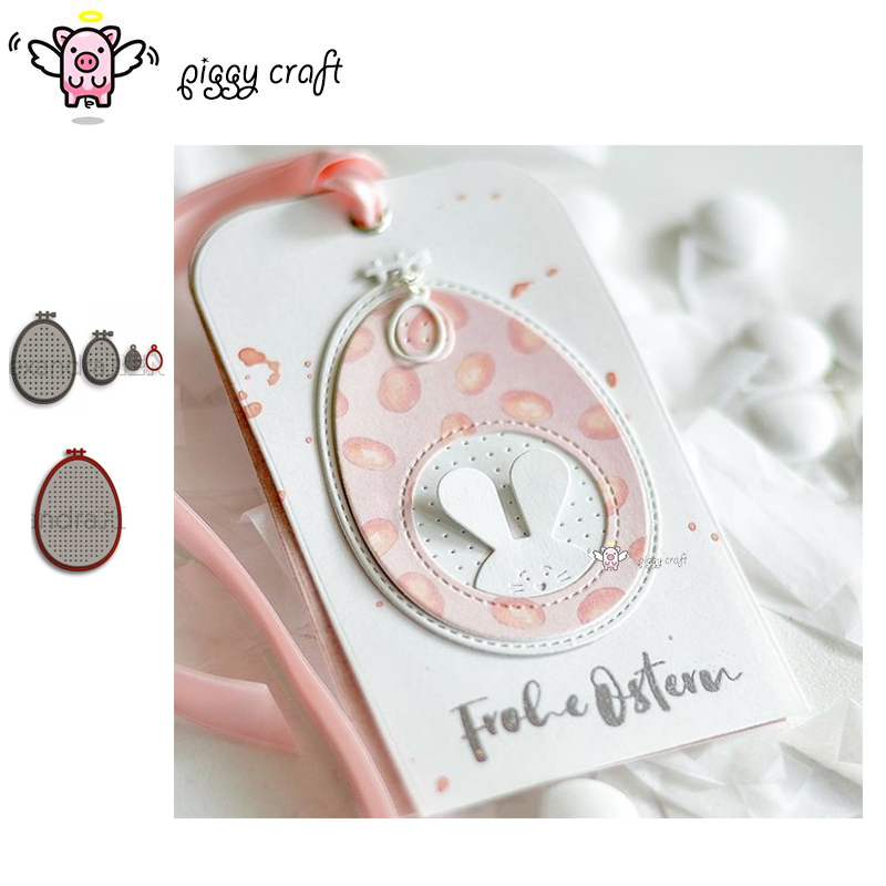 Piggy Craft troqueles de corte - Embroidery Egg reseña y precio