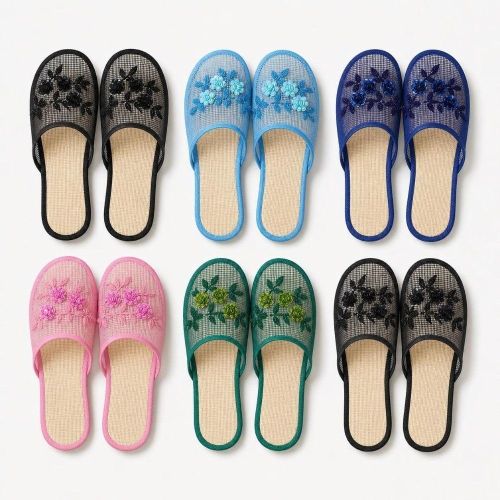 Sandalias Casuales de Malla co - Embroidery Underlay reseña y precio