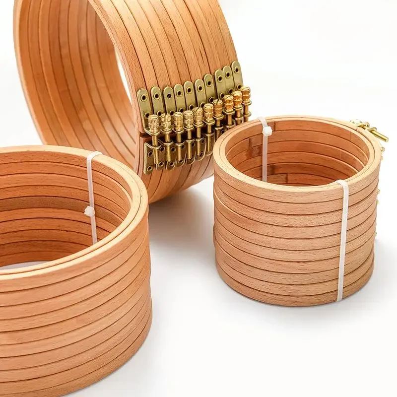 Aros de bordado de madera de h - Embroidery Hoop reseña y precio
