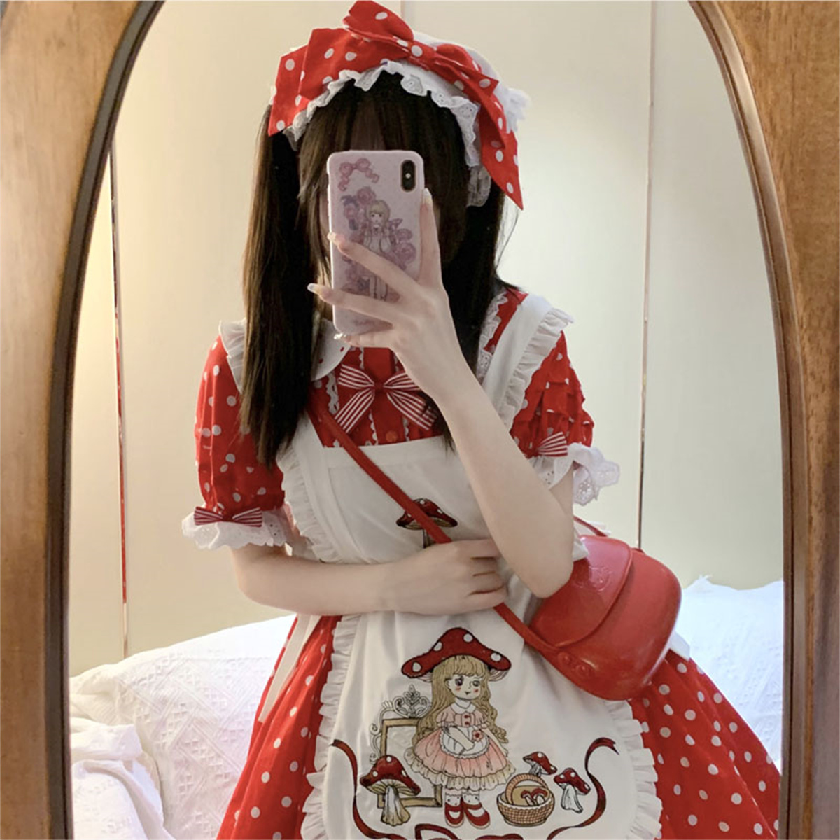Lolita de estilo dulce japonés - Embroidery Apron reseña y precio