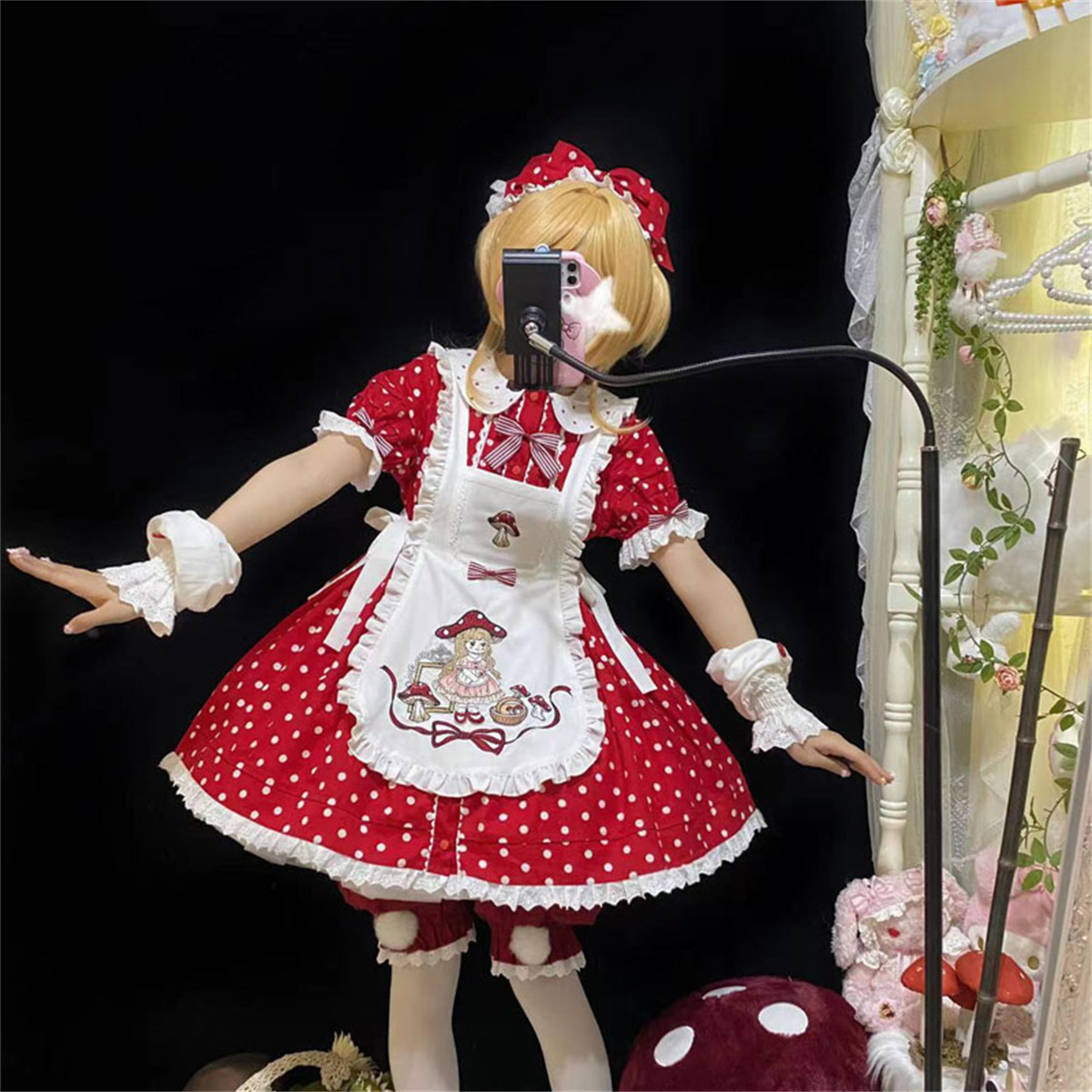 Lolita de estilo dulce japonés - Embroidery Apron reseña y precio