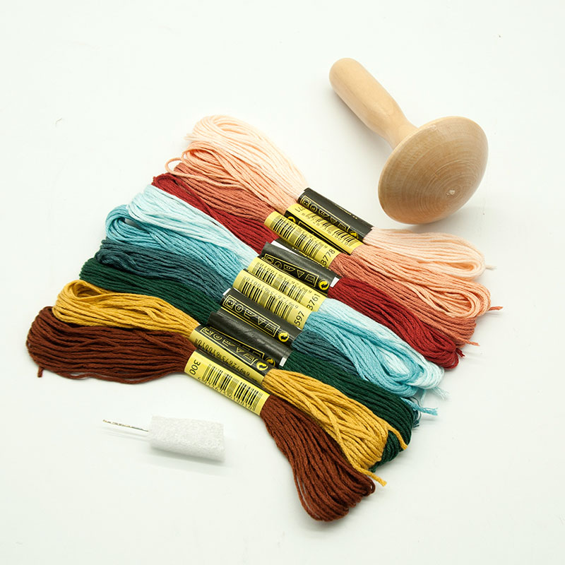 Kit de suministros de madera p - Embroidery Egg reseña y precio