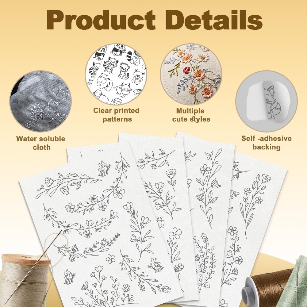 Papel Estabilizador de Bordado - Embroidery Meaning reseña y precio
