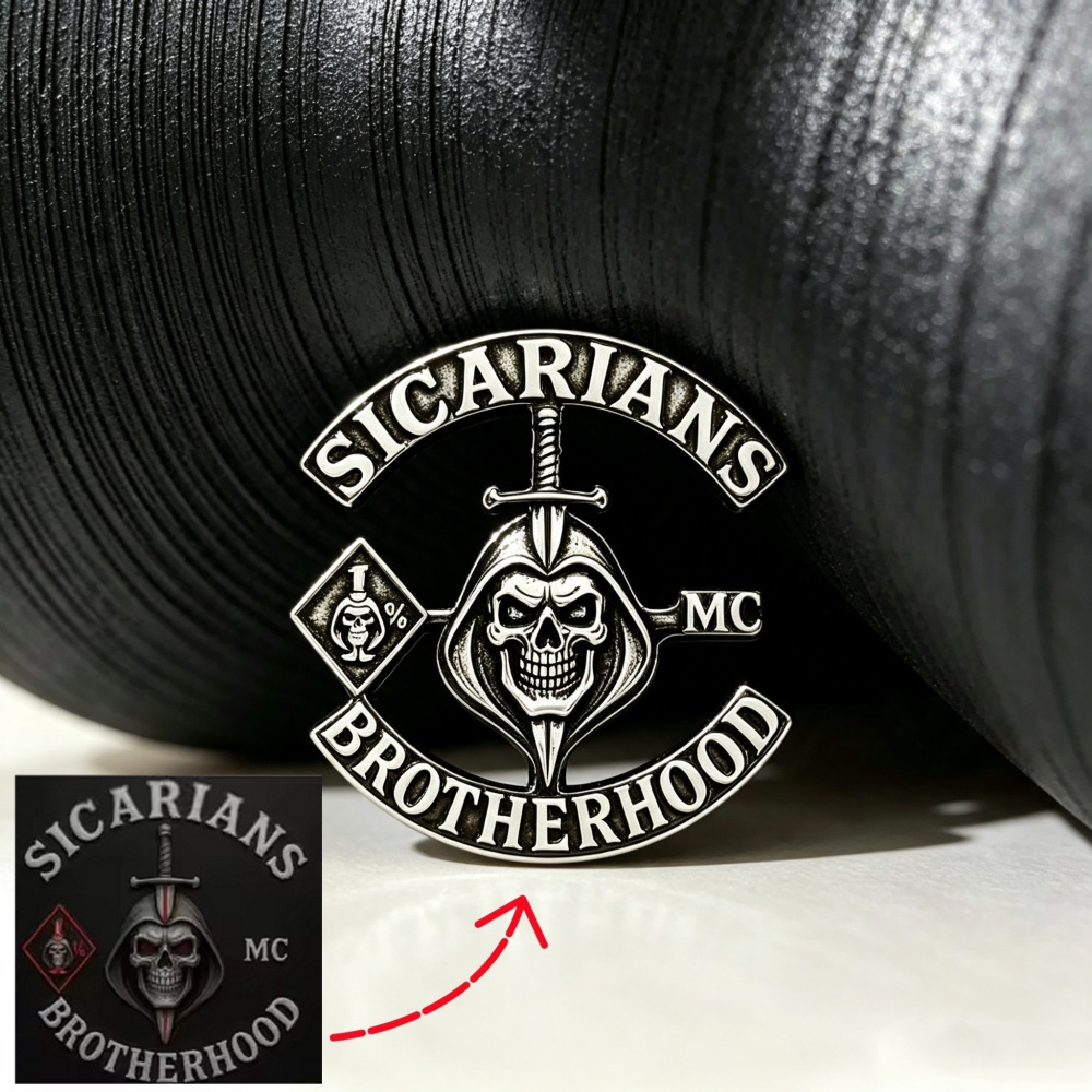 Broche con Logotipo Personaliz - Embroidery Alphabet reseña y precio