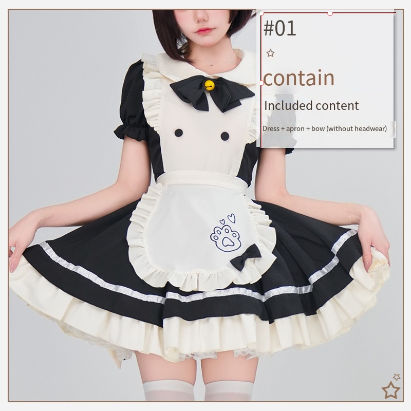 Disfraz de Cosplay de Maid Swe - Embroidery Apron reseña y precio