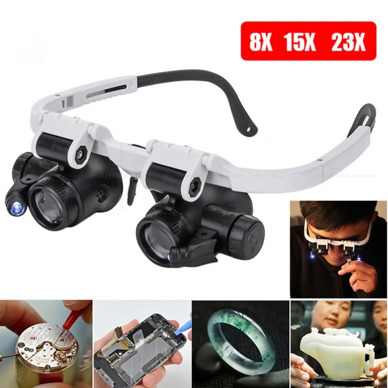 Gafas Lupa LED Manos Libres co - Embroidery Viewer reseña y precio