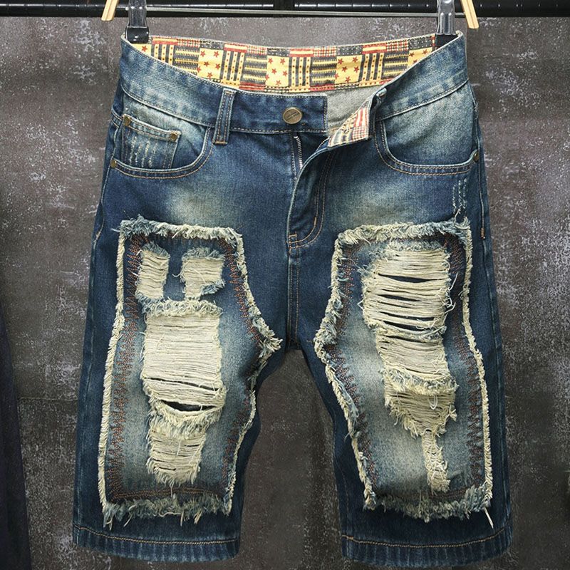 Pantalones cortos vaqueros de  - Embroidery Jeans reseña y precio