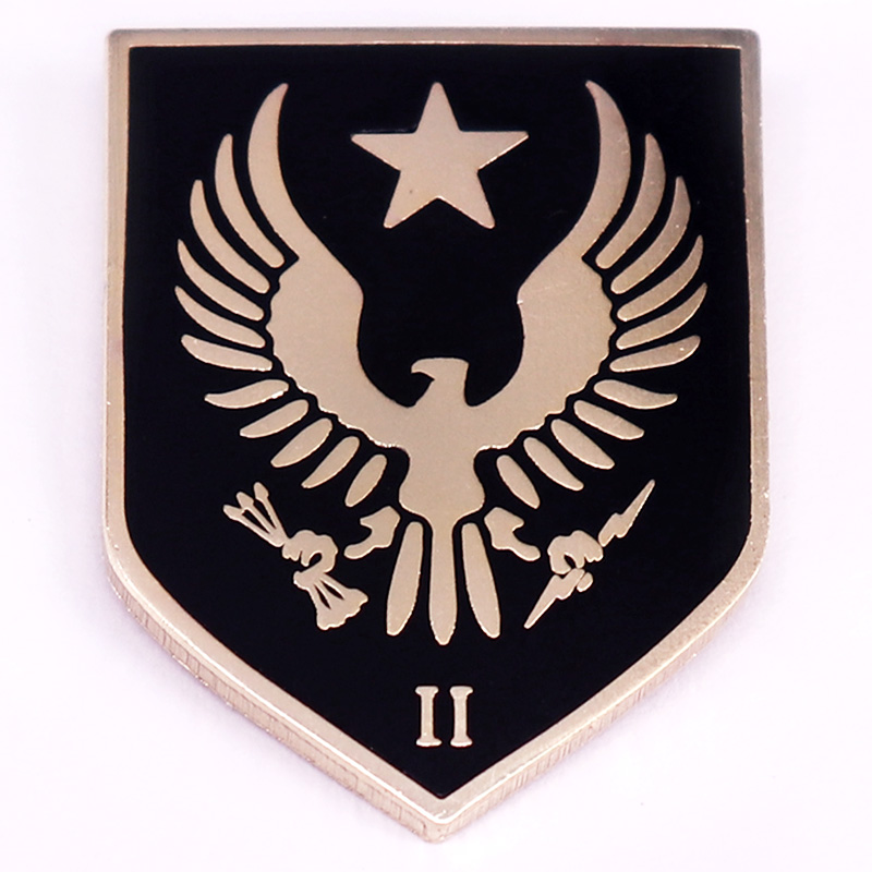 Pin esmaltado con logotipo del - Embroidery Alpha reseña y precio